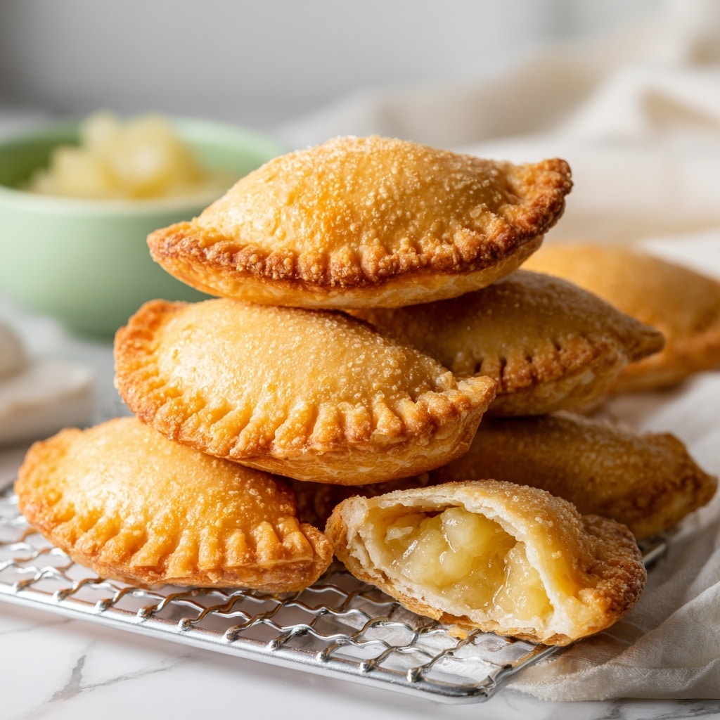 Fried Peach or Apple Pies Recipe - Recipe Image