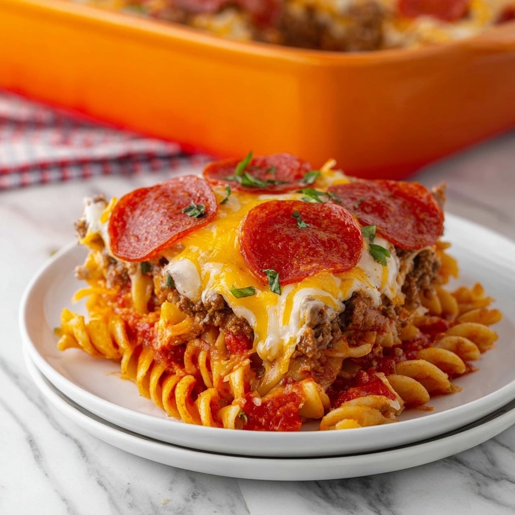 Mama's Pizza Casserole Recipe - Recipe Image