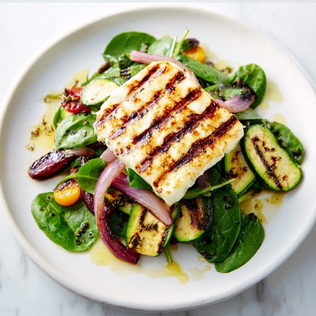 Grilled Vegetable and Halloumi Stack Recipe - Recipe Image