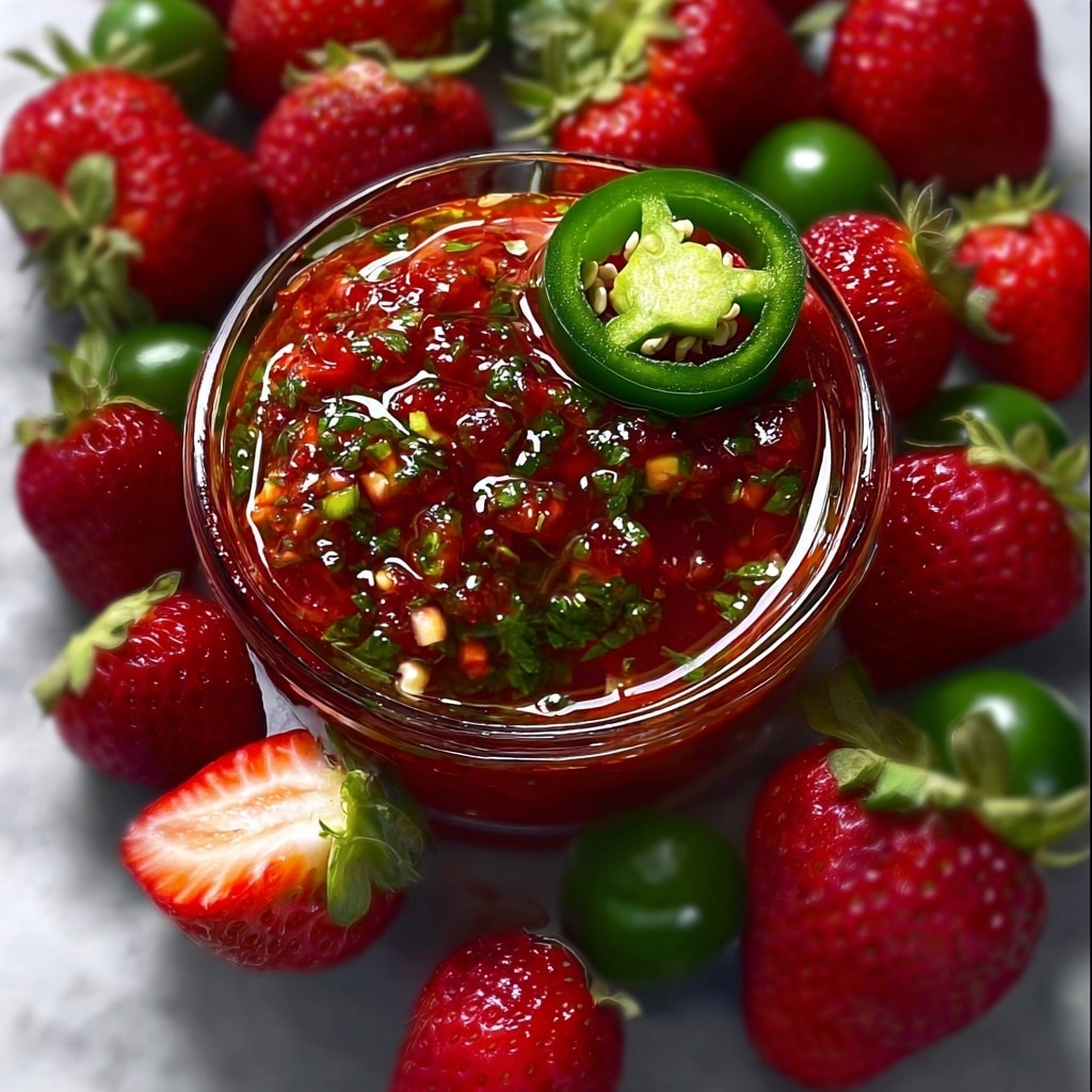 Jalapeño Strawberry Jam Recipe - Recipe Image