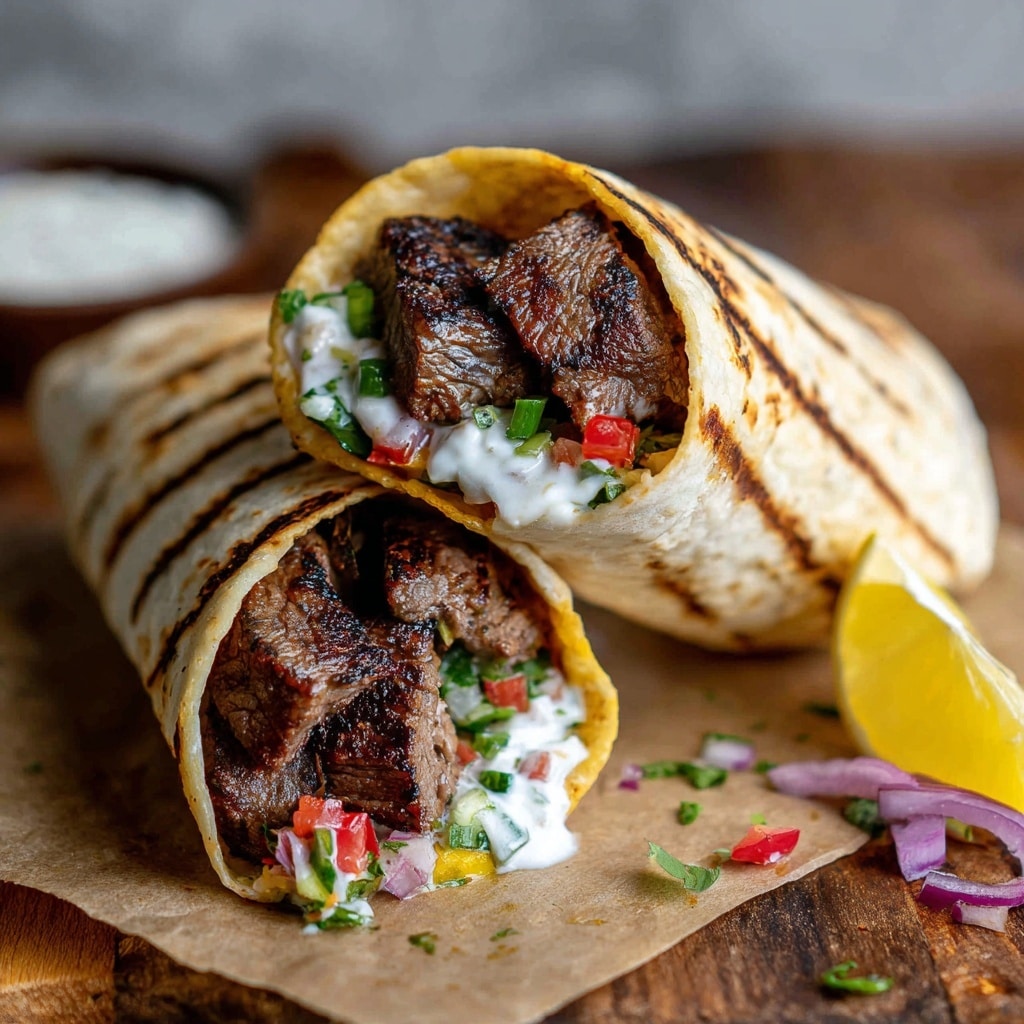 Greek Chicken Gyros with Tzatziki Recipe - Recipe Image