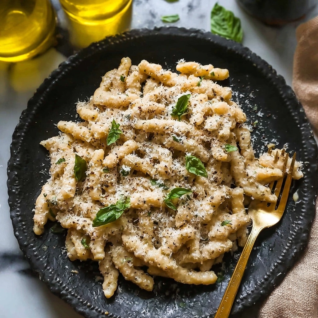 Lemon Basil Zucchini Pasta Alfredo Recipe - Recipe Image