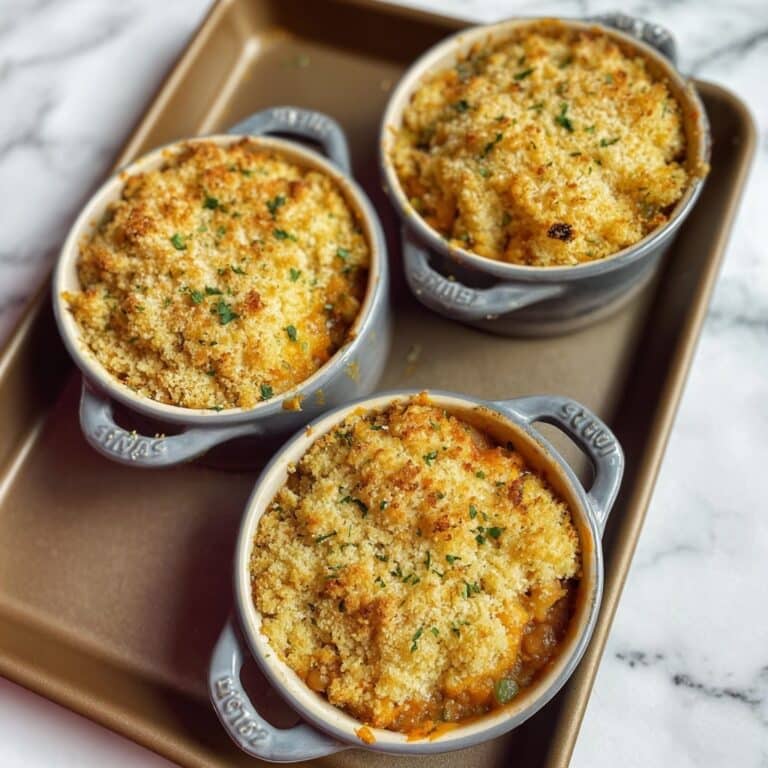 Chipotle Chicken Chili with Cheddar Bay Biscuit Topping Recipe