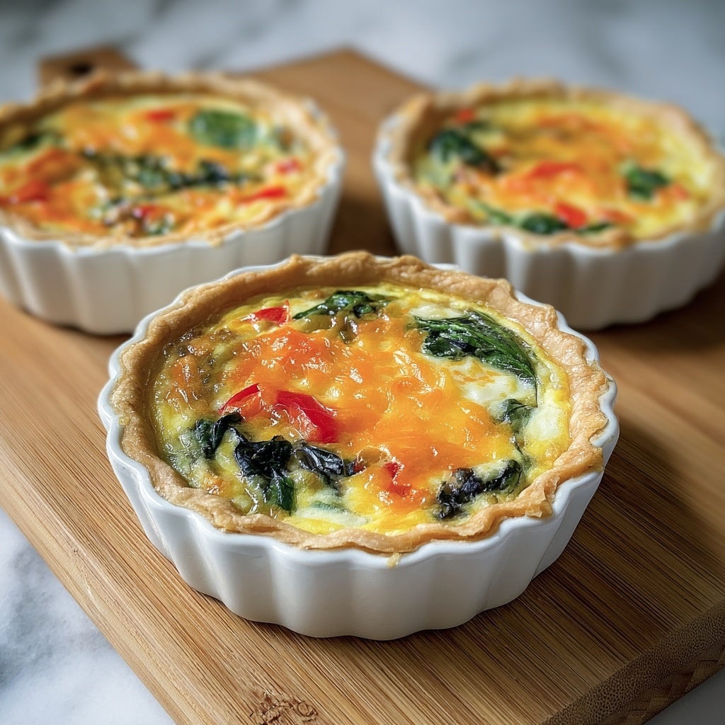 Mini Veggie Quiches: Easy Recipe for a Tasty Snack! Recipe - Recipe Image