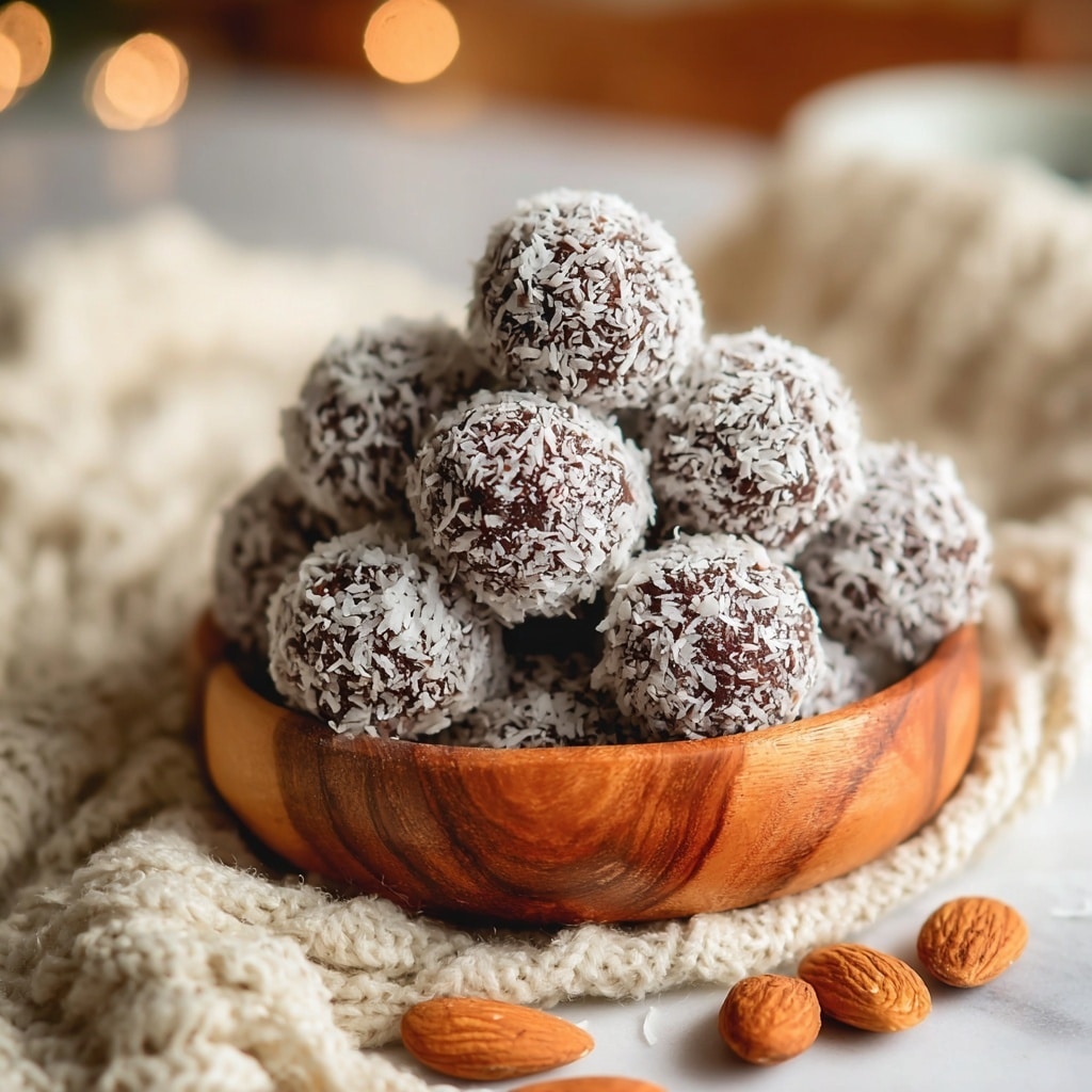 Almond Joy Coconut Bites Recipe - Recipe Image