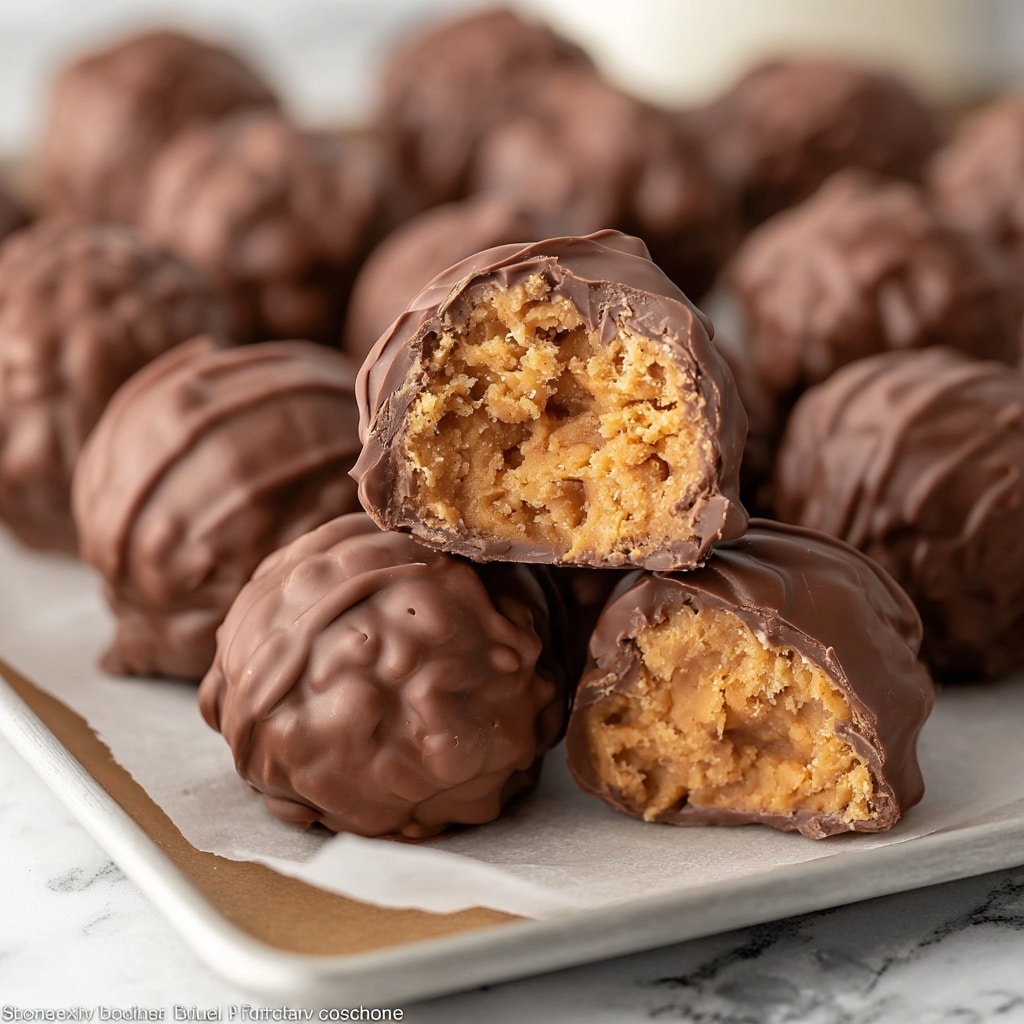 Peanut Butter Balls with Rice Krispies Recipe