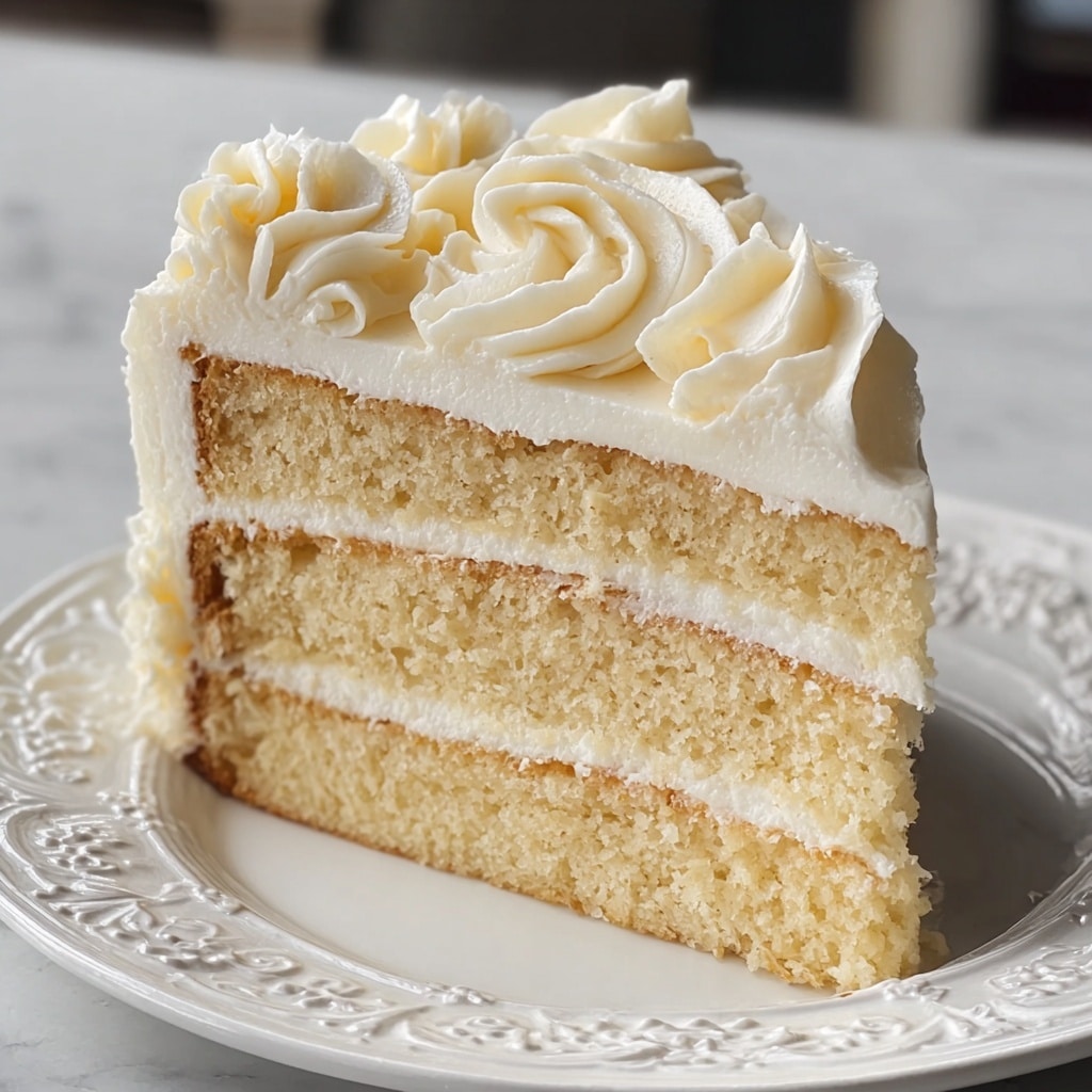 Moist White Velvet Cake Recipe - Recipe Image