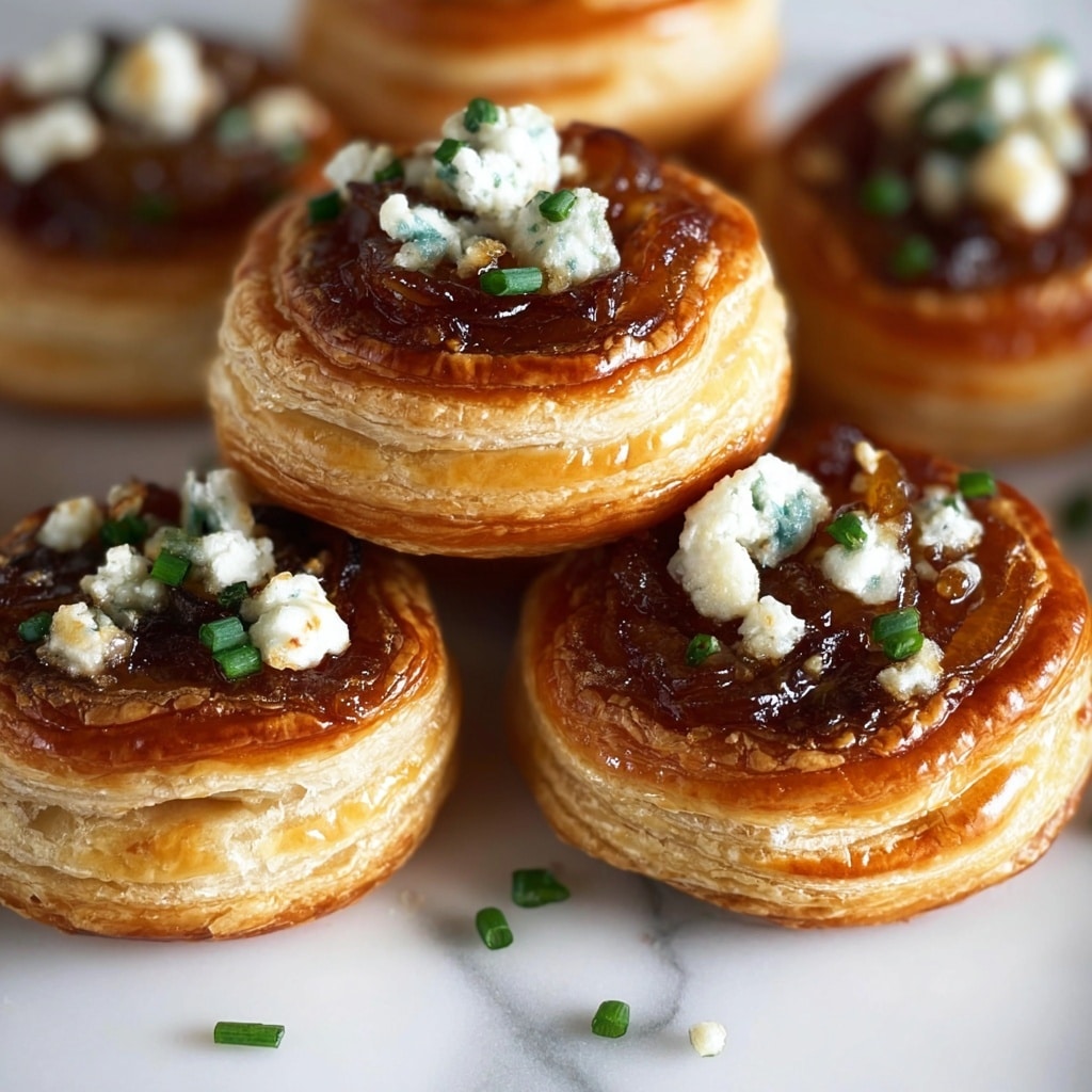 Caramelized Onion Tarts Recipe - Recipe Image