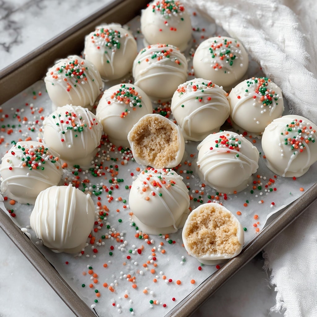 Sugar Cookie Truffles Recipe - Recipe Image