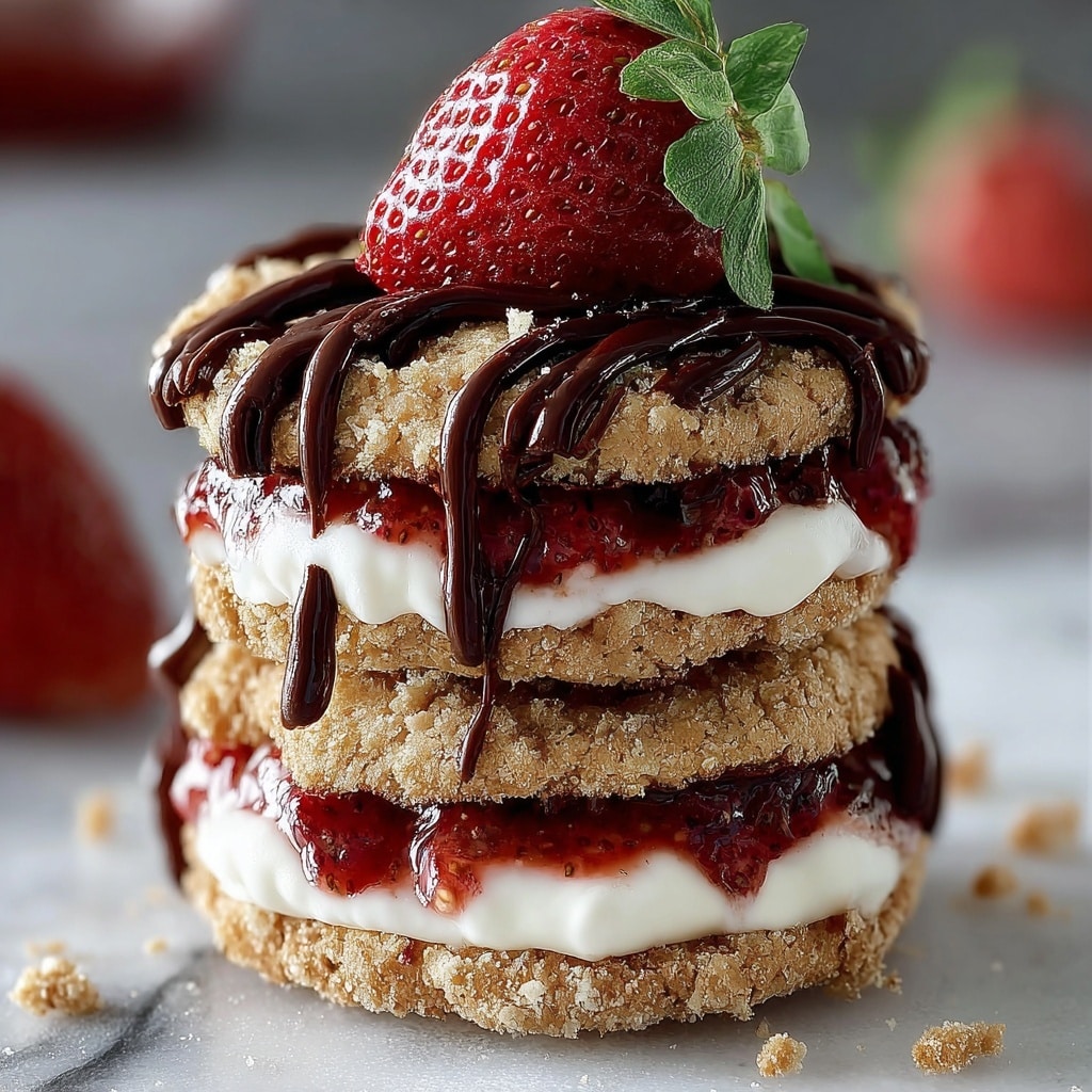 Strawberry Crunch Stuffed Cookies Recipe - Recipe Image