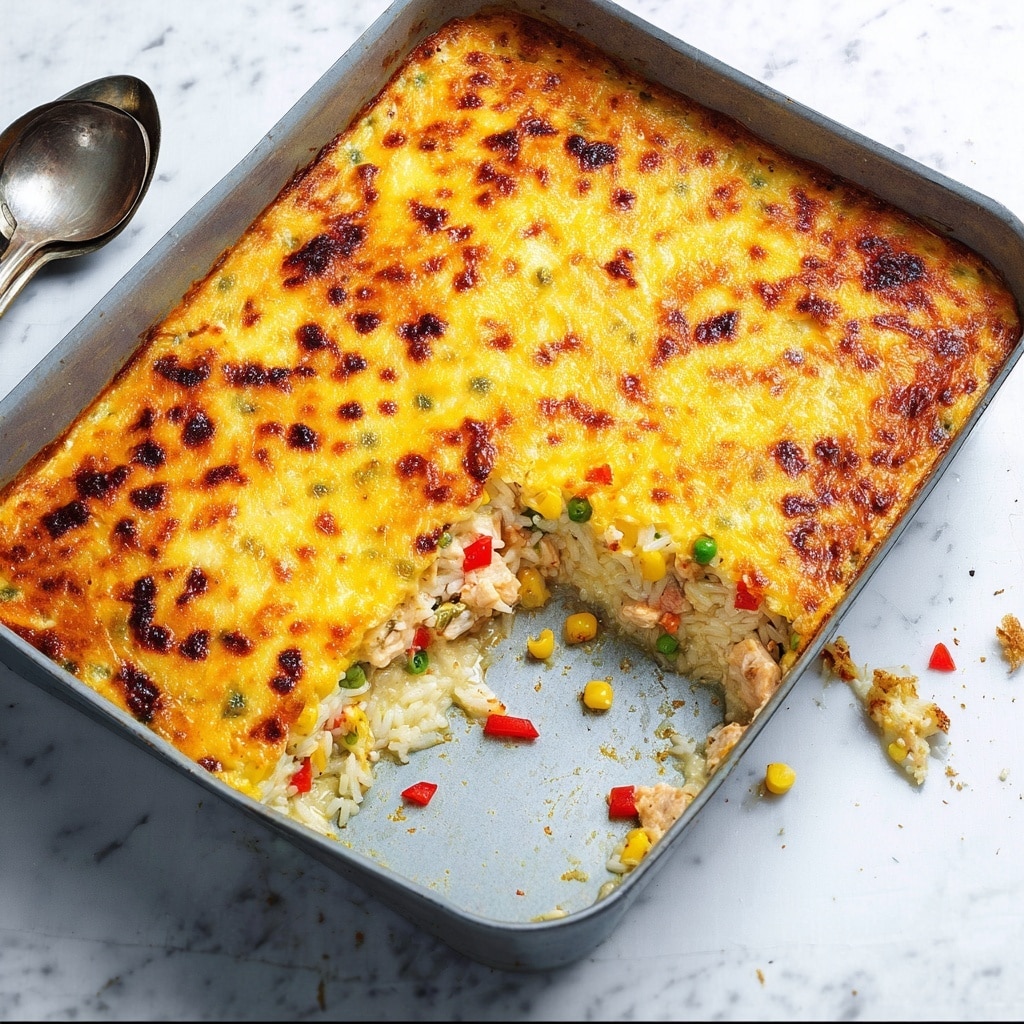 Cheesy Salmon Casserole Recipe - Recipe Image