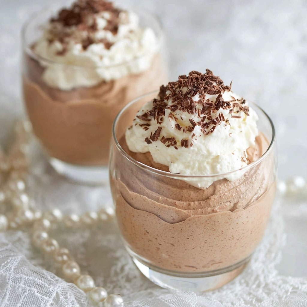 Whipped Chocolate Cheesecake Parfaits Recipe - Recipe Image