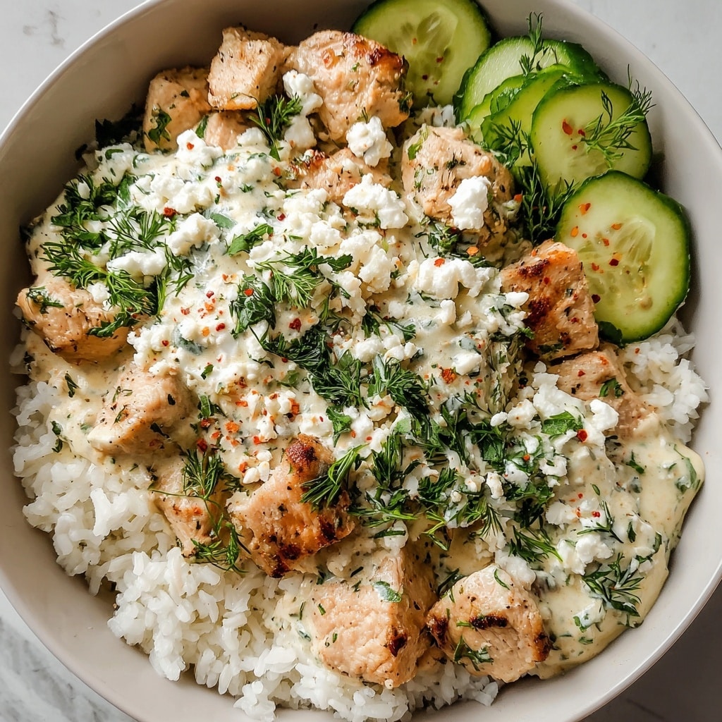 Dump and Bake Chicken Tzatziki Recipe - Recipe Image