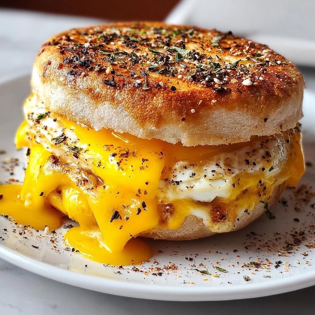 Viral Egg Sandwich Muffin Recipe - Recipe Image