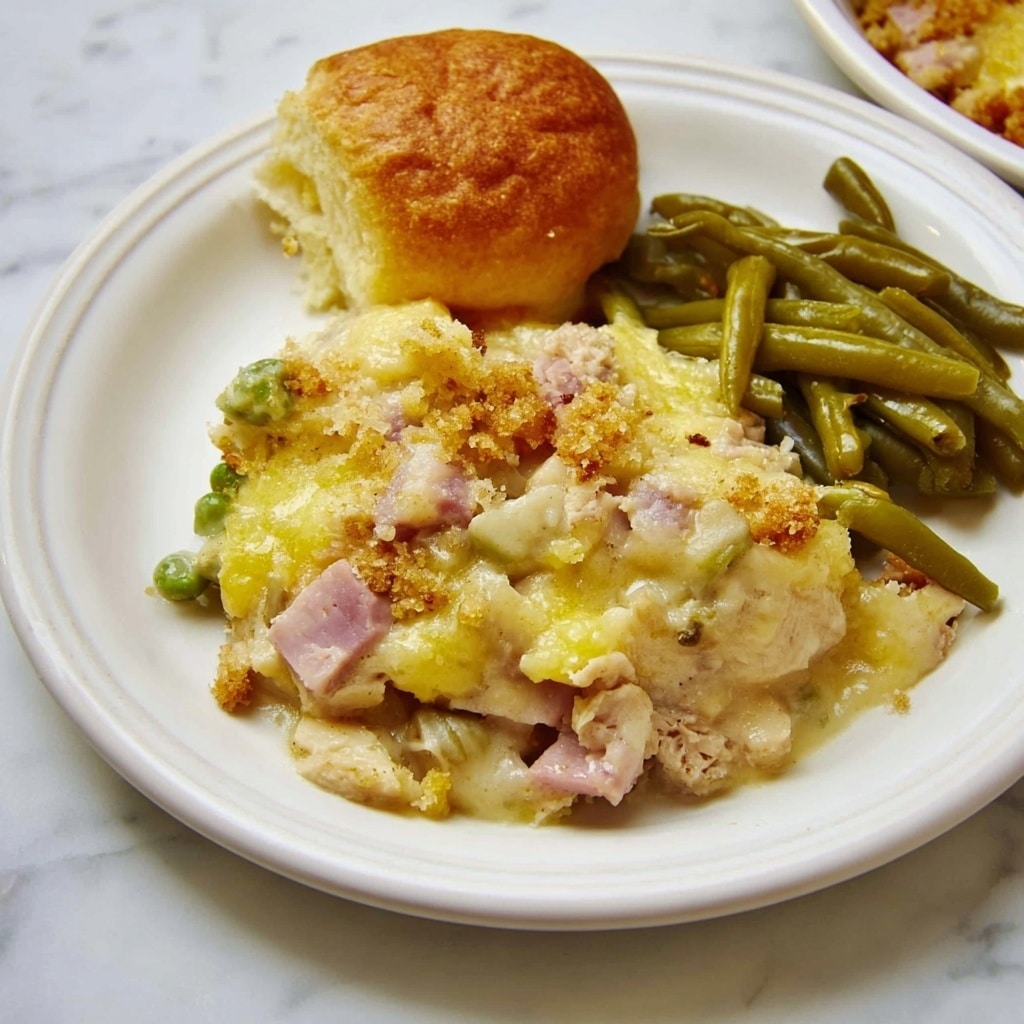 Chicken & Dumpling Casserole Recipe - Recipe Image