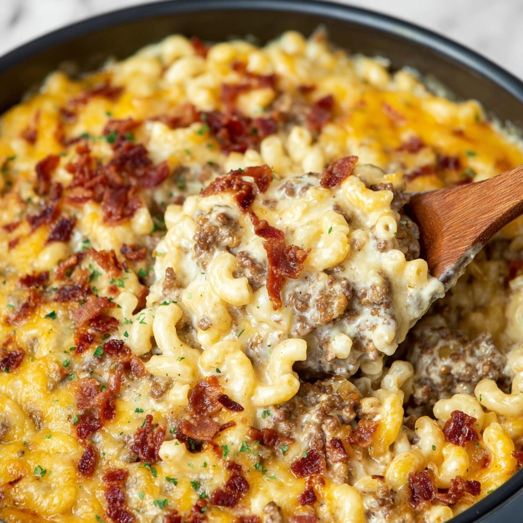 Cheeseburger Mac and Cheese Recipe - Recipe Image