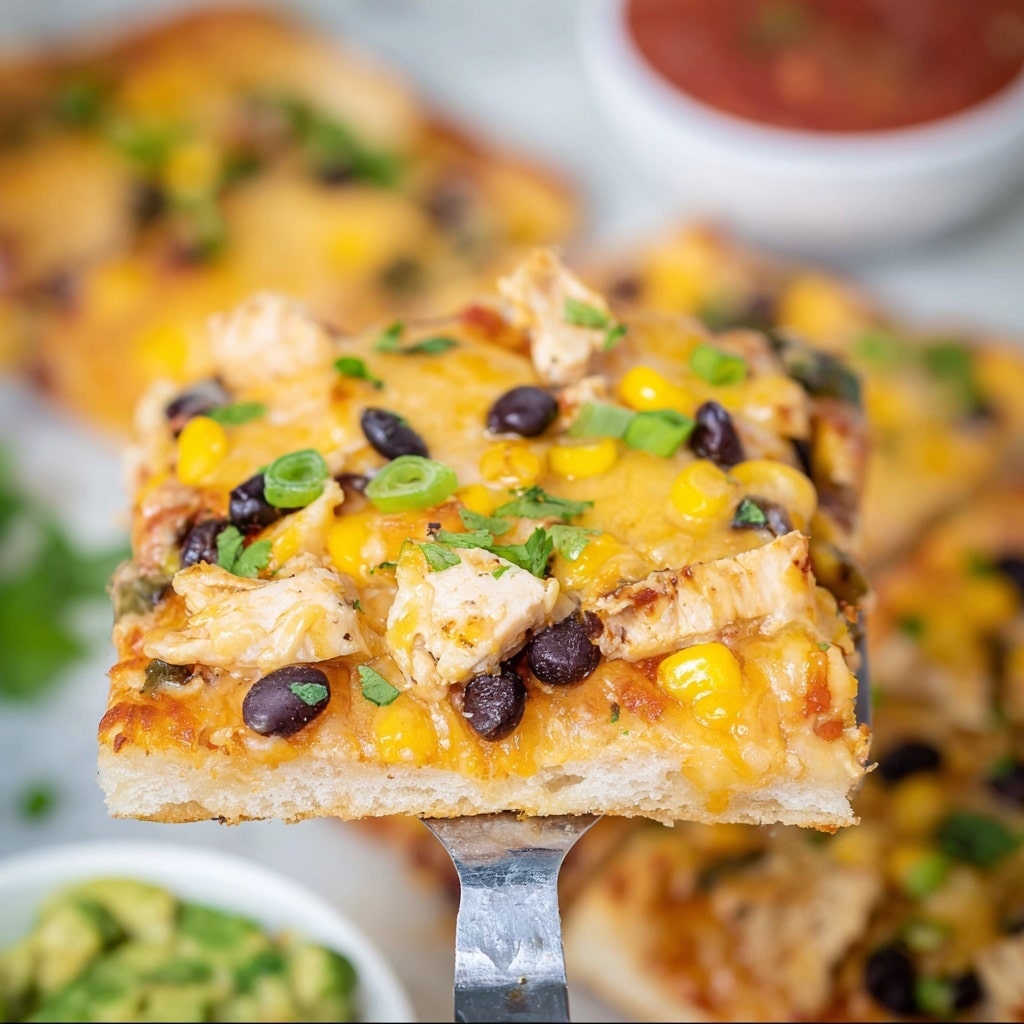 Mexican Chicken Pizza Recipe - Recipe Image