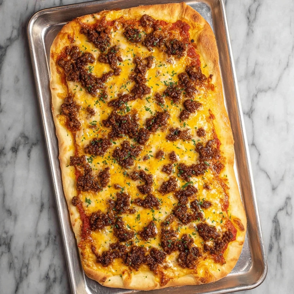 Easy Taco Pizza Recipe - Recipe Image