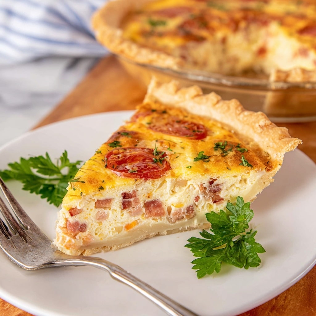 Kentucky Hot Brown Quiche Recipe - Recipe Image