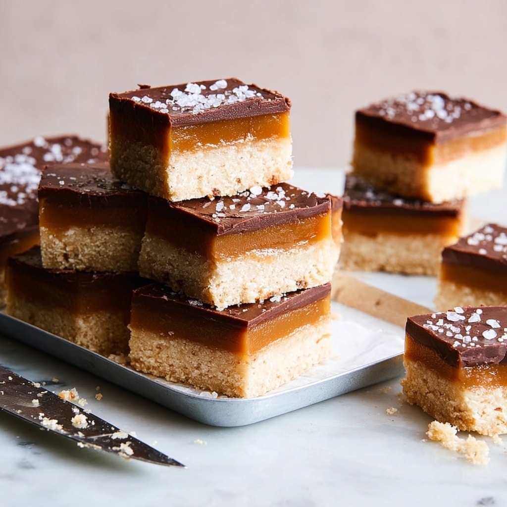 Vegan Banoffee Millionaires Shortbread Recipe - Recipe Image