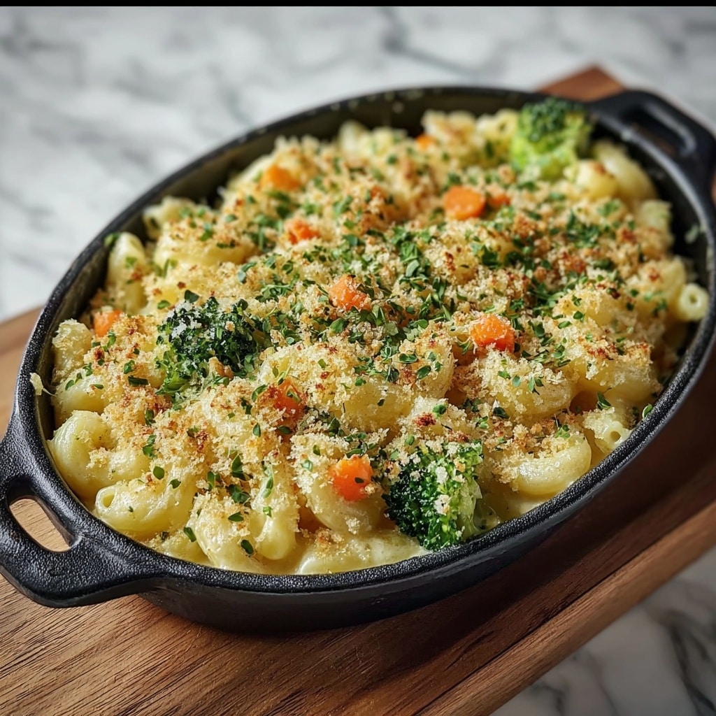 One Pot Veggie Mac and Cheese Recipe - Recipe Image