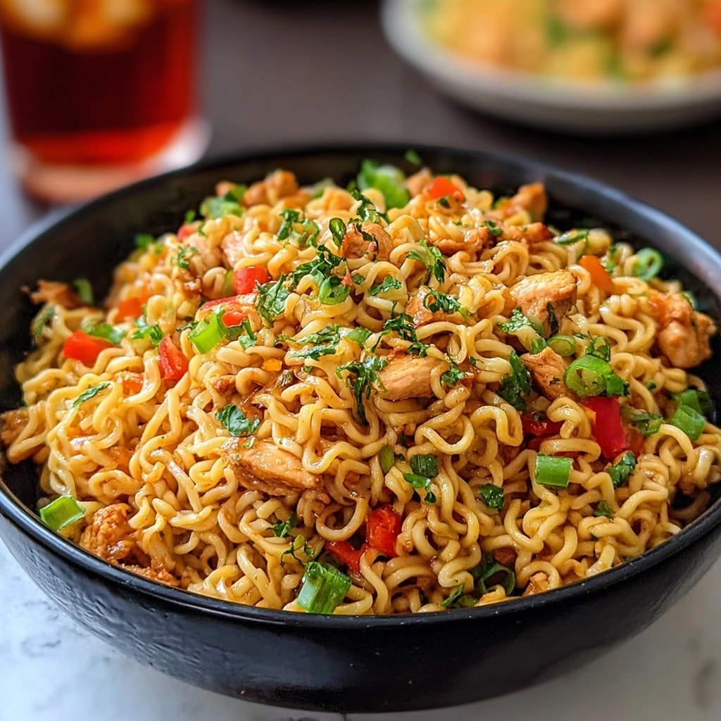 Chicken Ramen Stir Fry Recipe - Recipe Image
