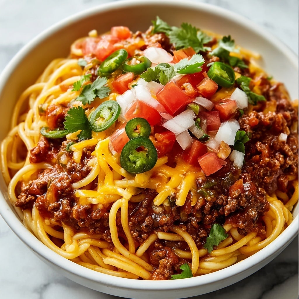 Taco Spaghetti Recipe - Recipe Image