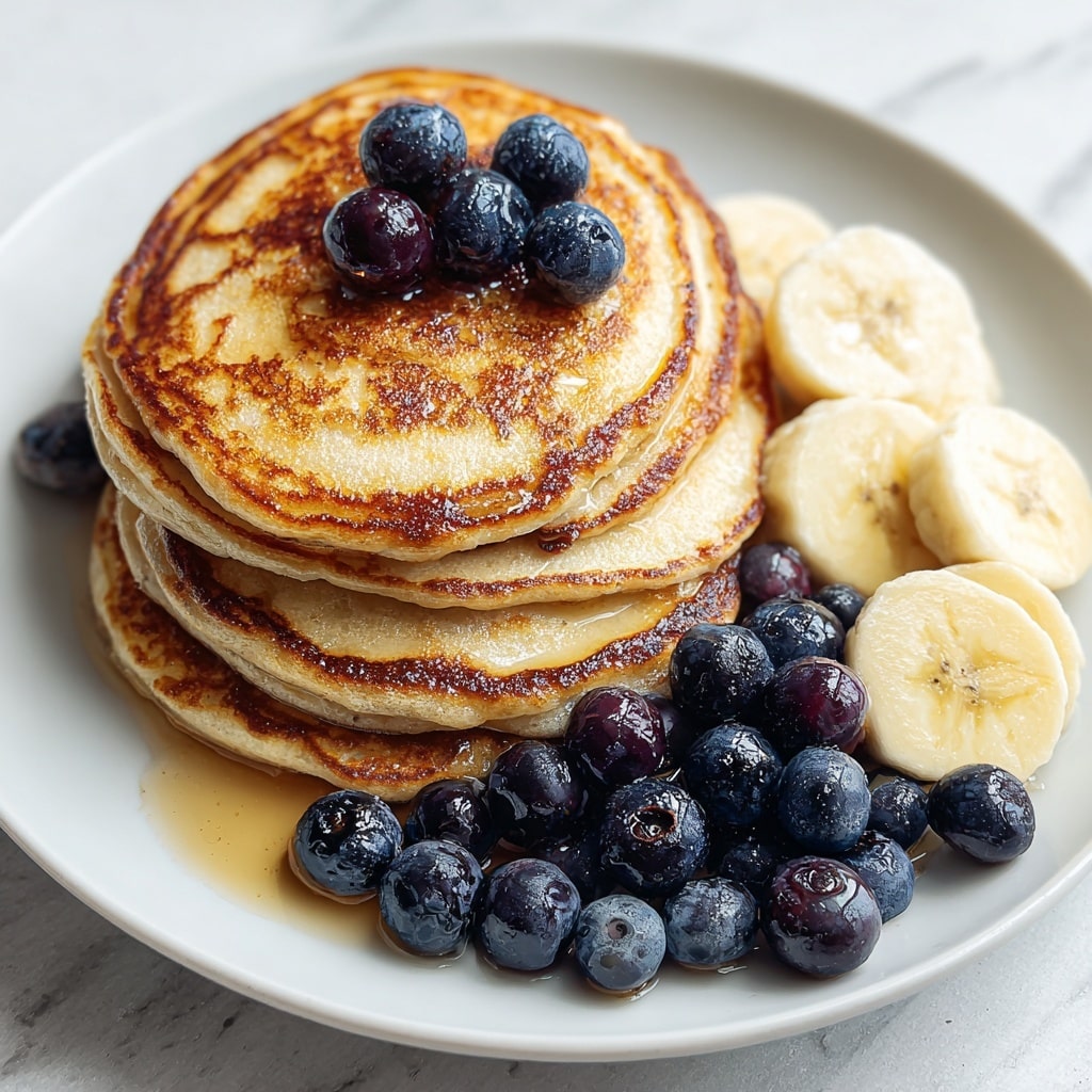 Flourless Banana & Protein Powder Pancakes Recipe - Recipe Image