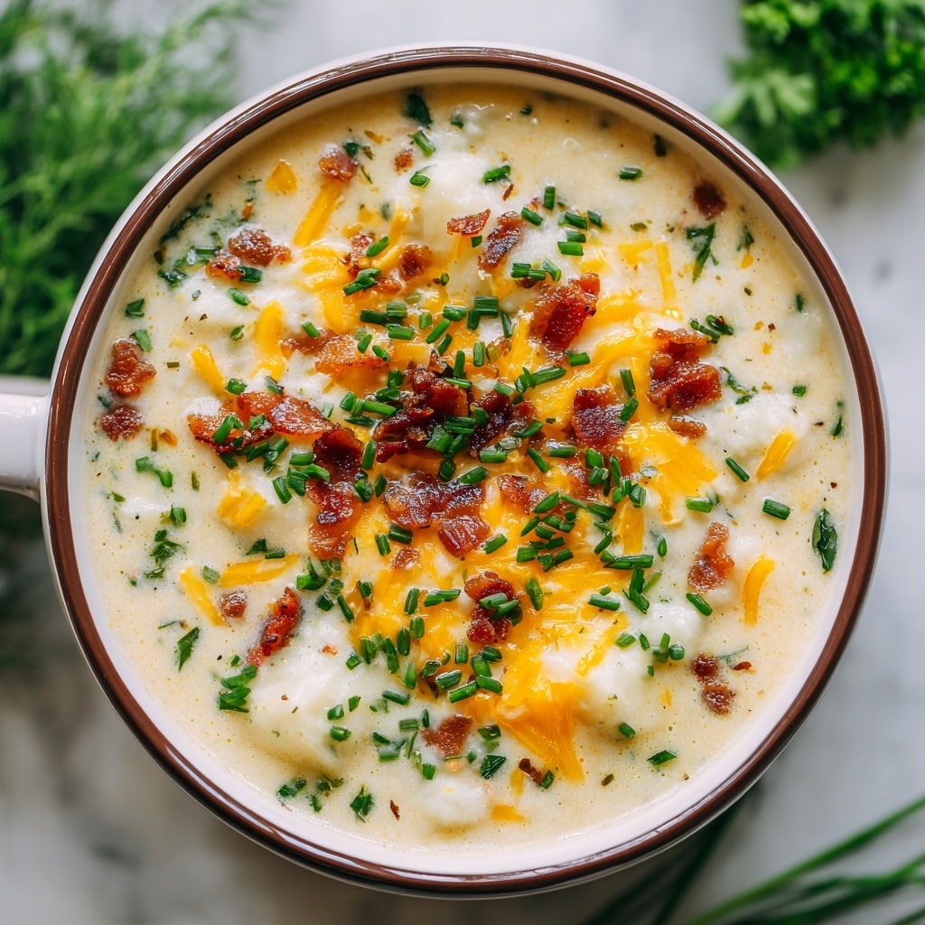 Fashioned Loaded Potato Soup Recipe - Recipe Image