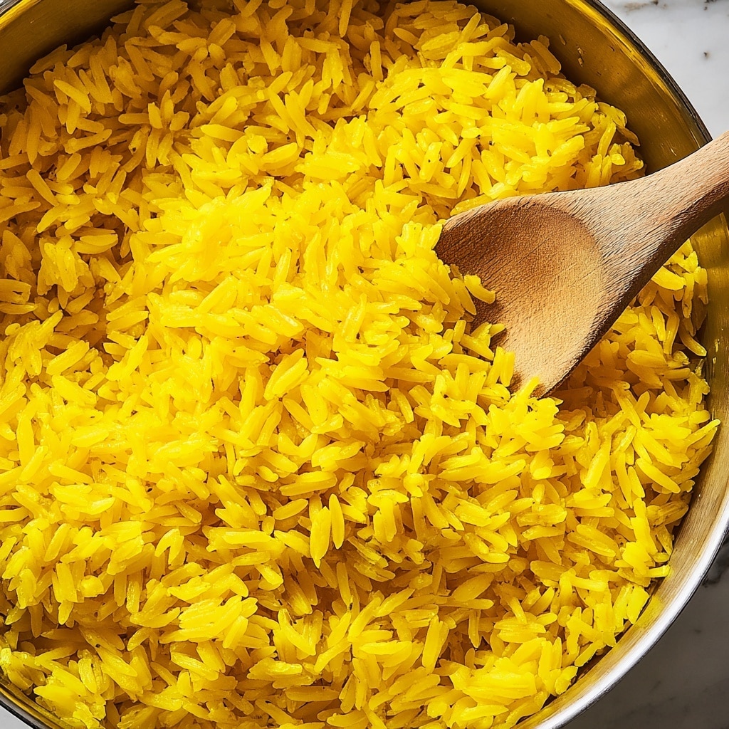 Garlic Turmeric Rice Recipe - Recipe Image