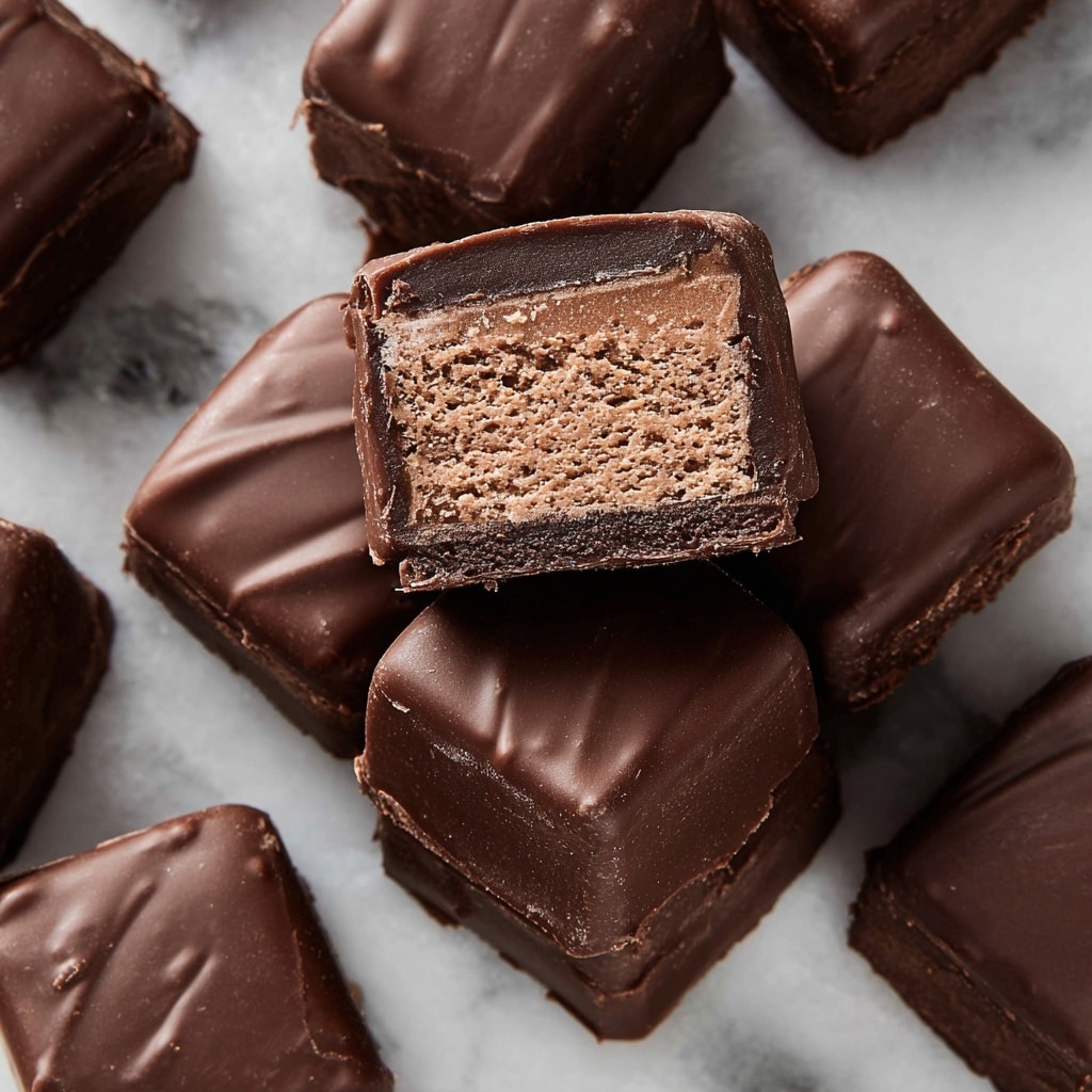 Cool Whip and Milk Chocolate Candy Squares Recipe - Recipe Image