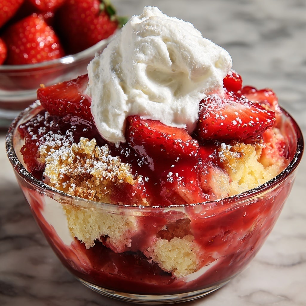 Easy Strawberry Cobbler Recipe - Recipe Image