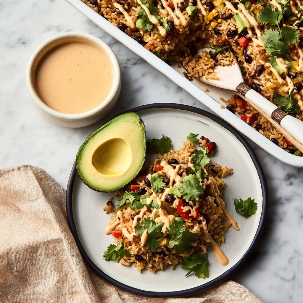 Southwestern Black Bean Casserole Recipe - Recipe Image