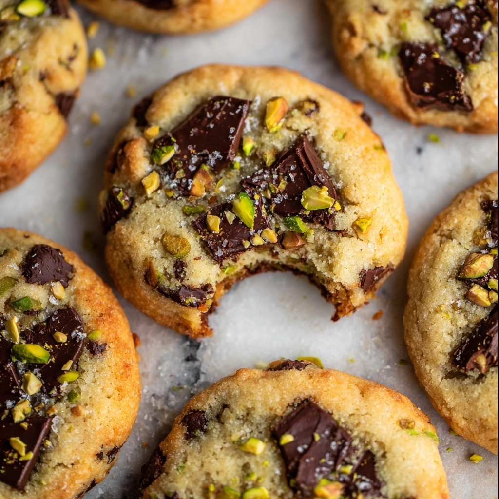 Pistachio Chocolate Chunk Cookies Recipe - Recipe Image