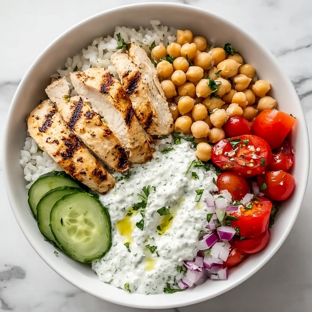 Mediterranean Chicken & Rice Bowls Recipe - Recipe Image