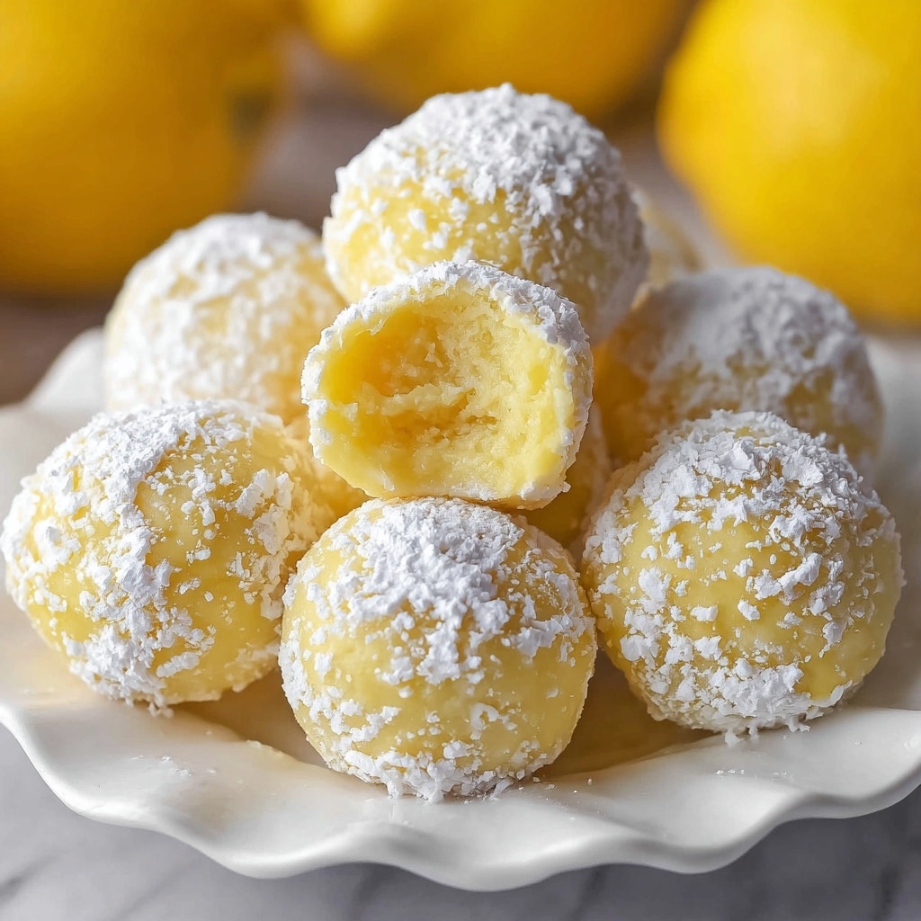 Lemon Truffles Recipe - Recipe Image