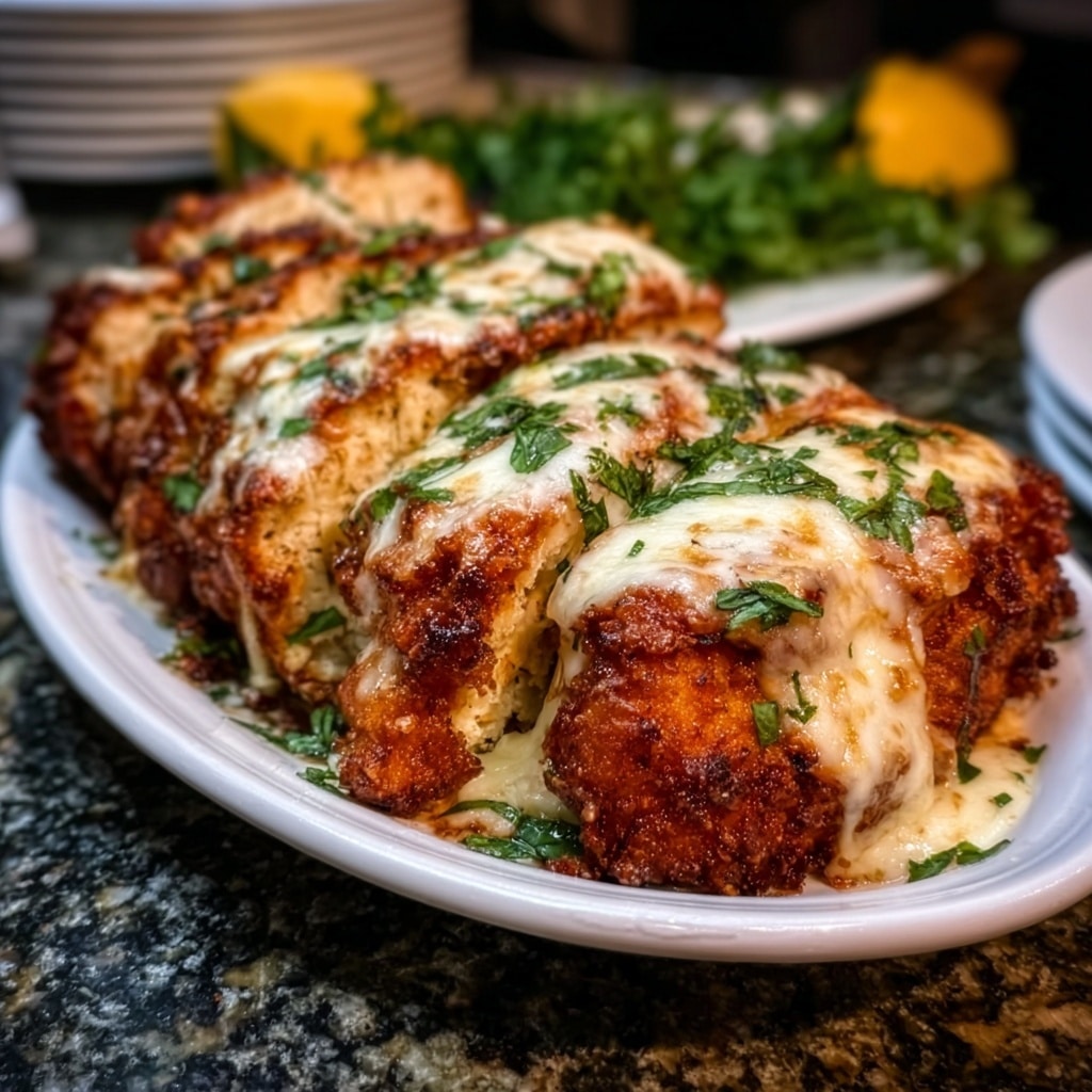 Garlic Parmesan Chicken Meatloaf Recipe - Recipe Image