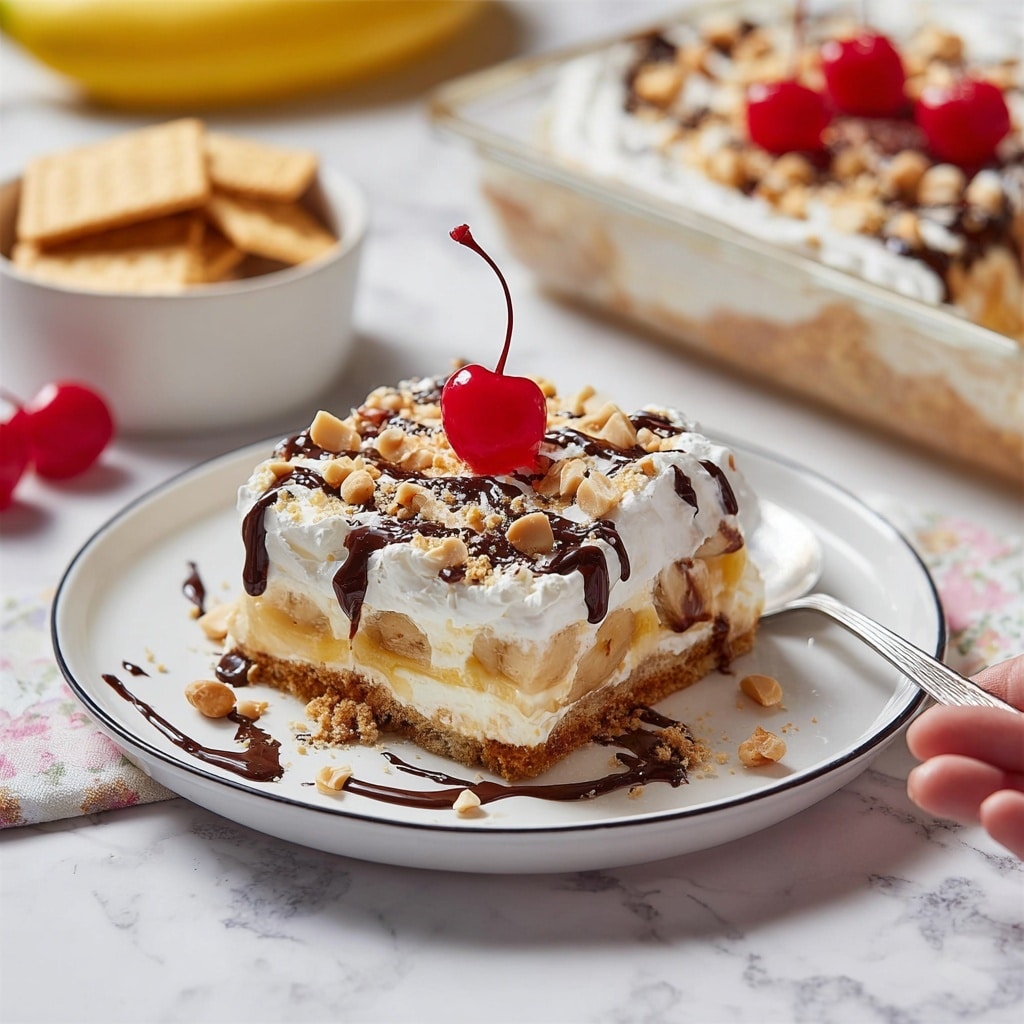 Banana Split Cake Recipe - Recipe Image