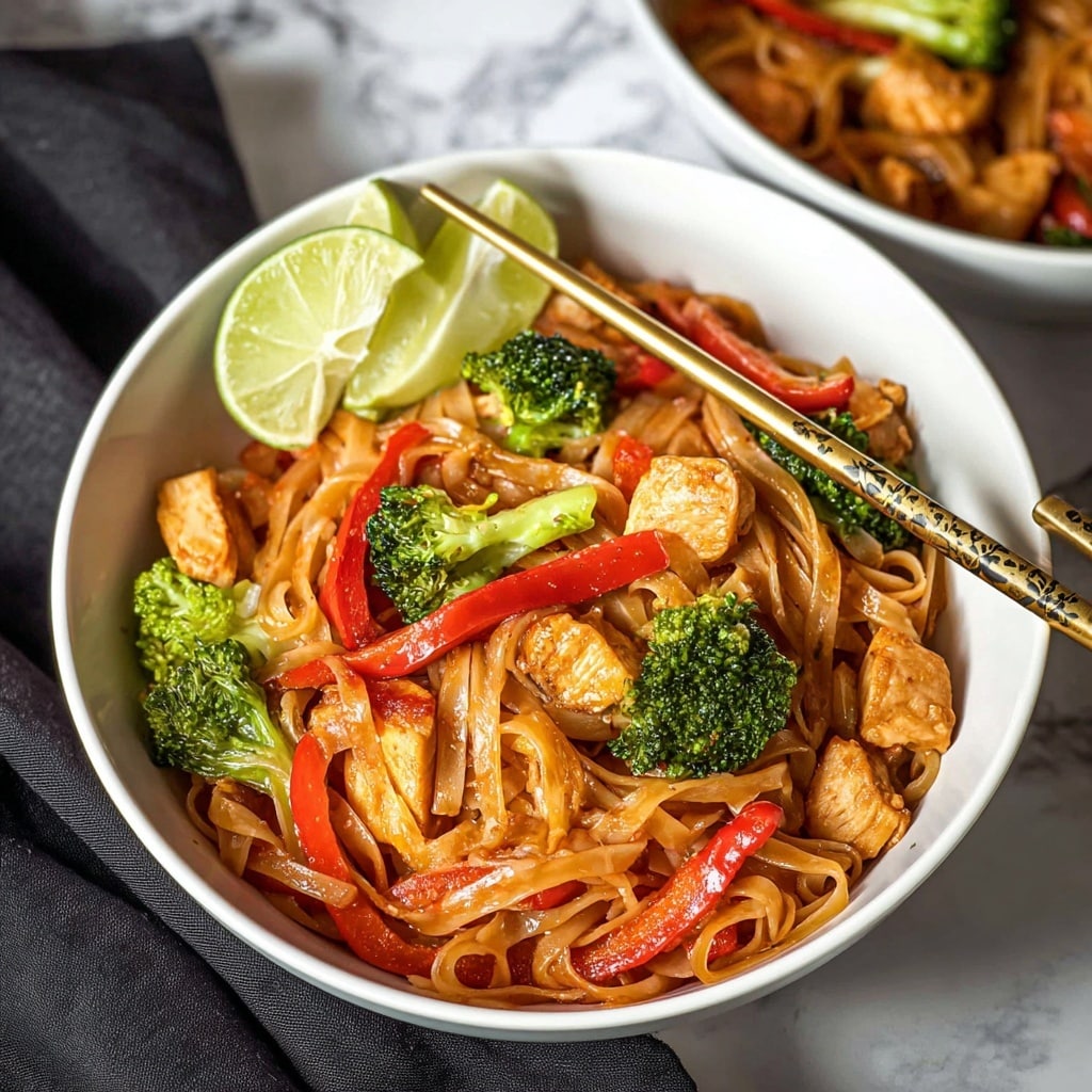 Drunken Noodles (Pad Kee Mao) Recipe - Recipe Image