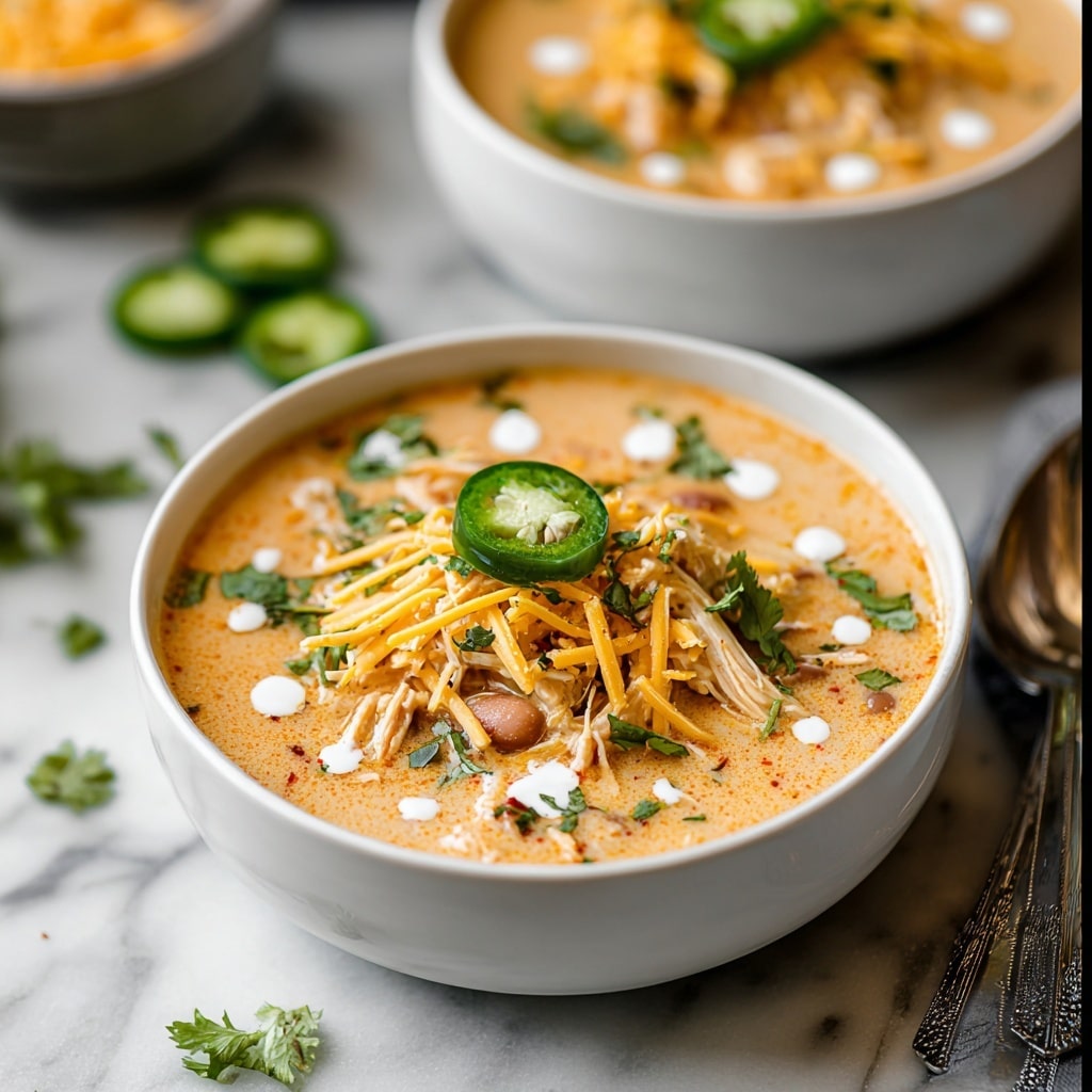 Creamy White Chicken Chili Recipe - Recipe Image