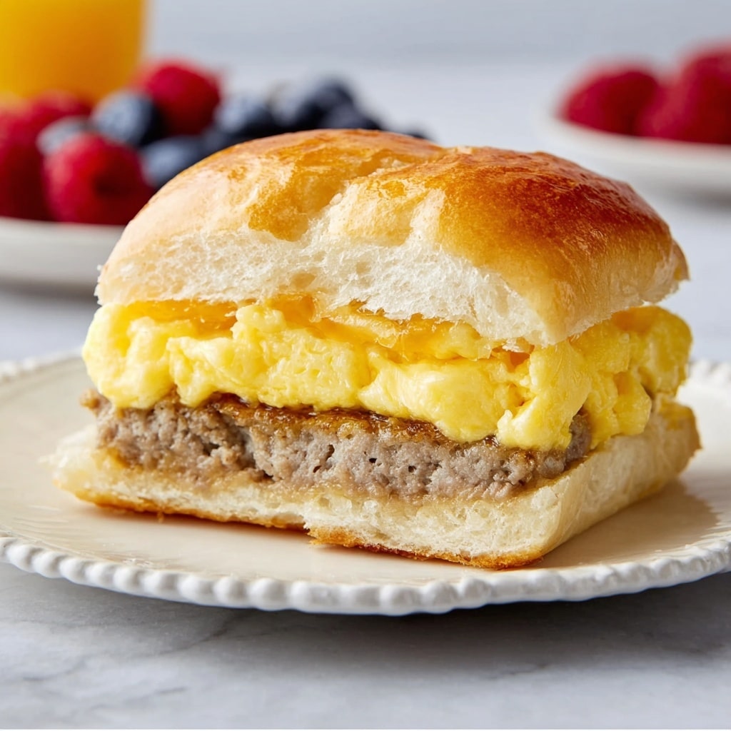 Breakfast Sliders Recipe - Recipe Image