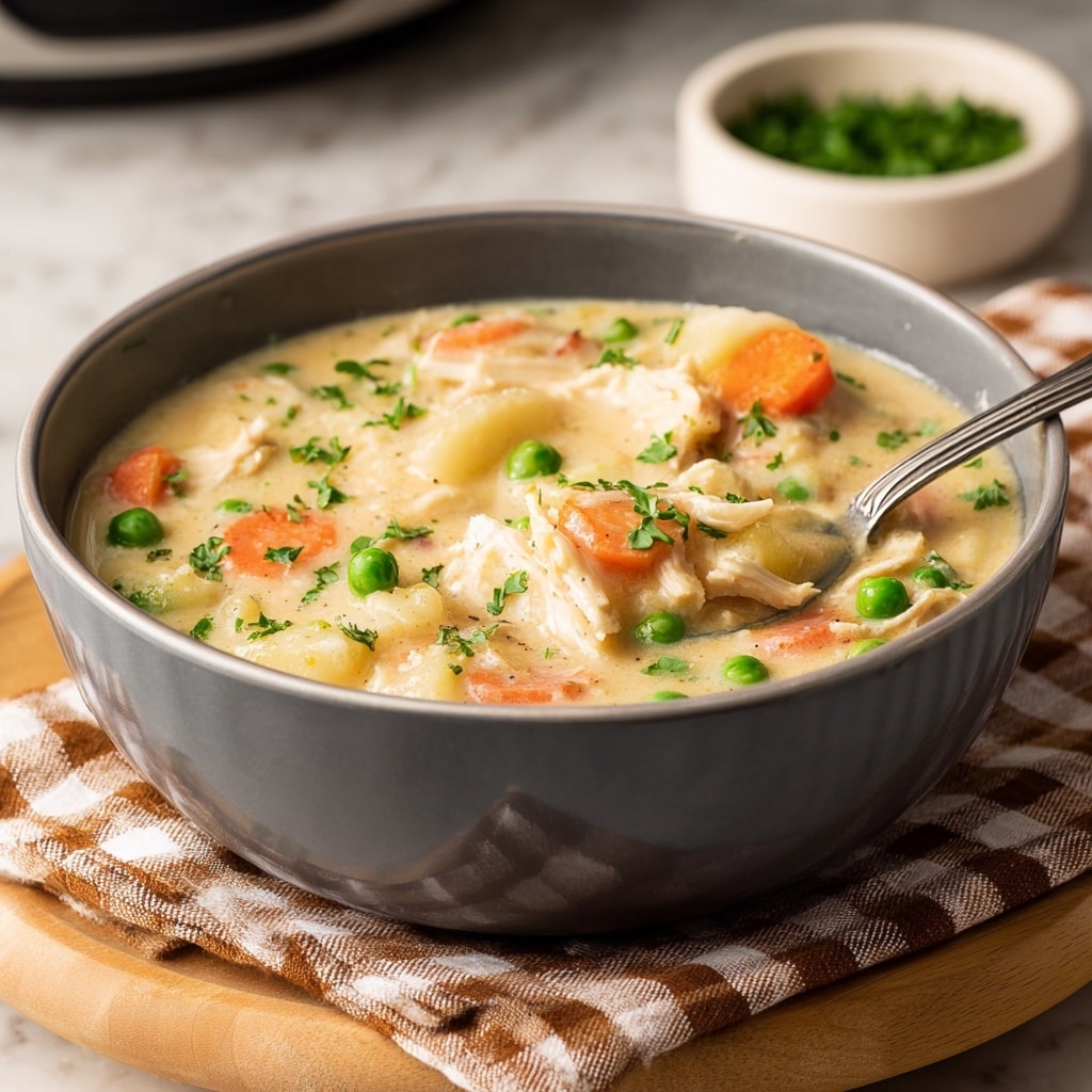 Slow Cooker Chicken and Dumplings Recipe - Recipe Image