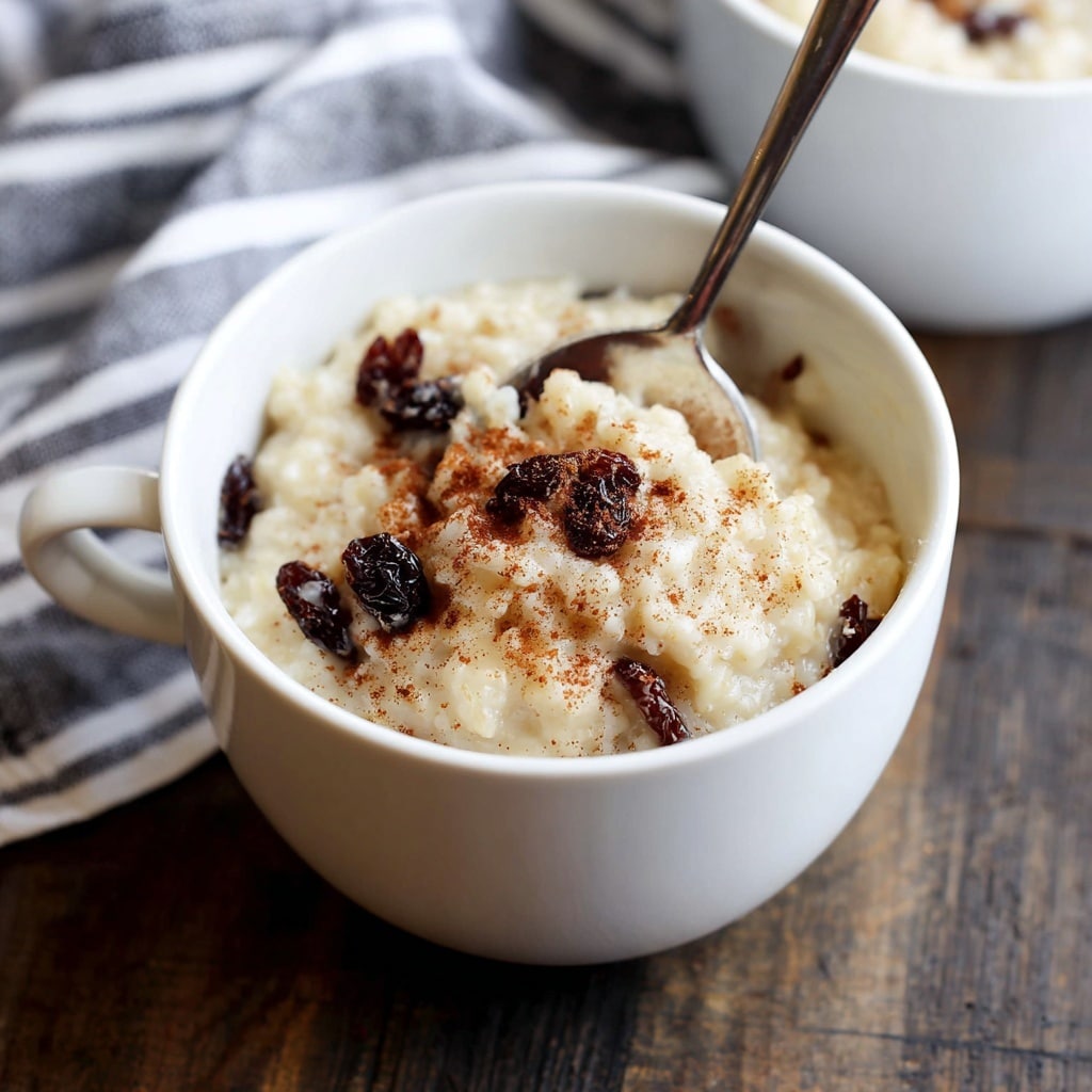 Homemade Rice Pudding Recipe - Recipe Image