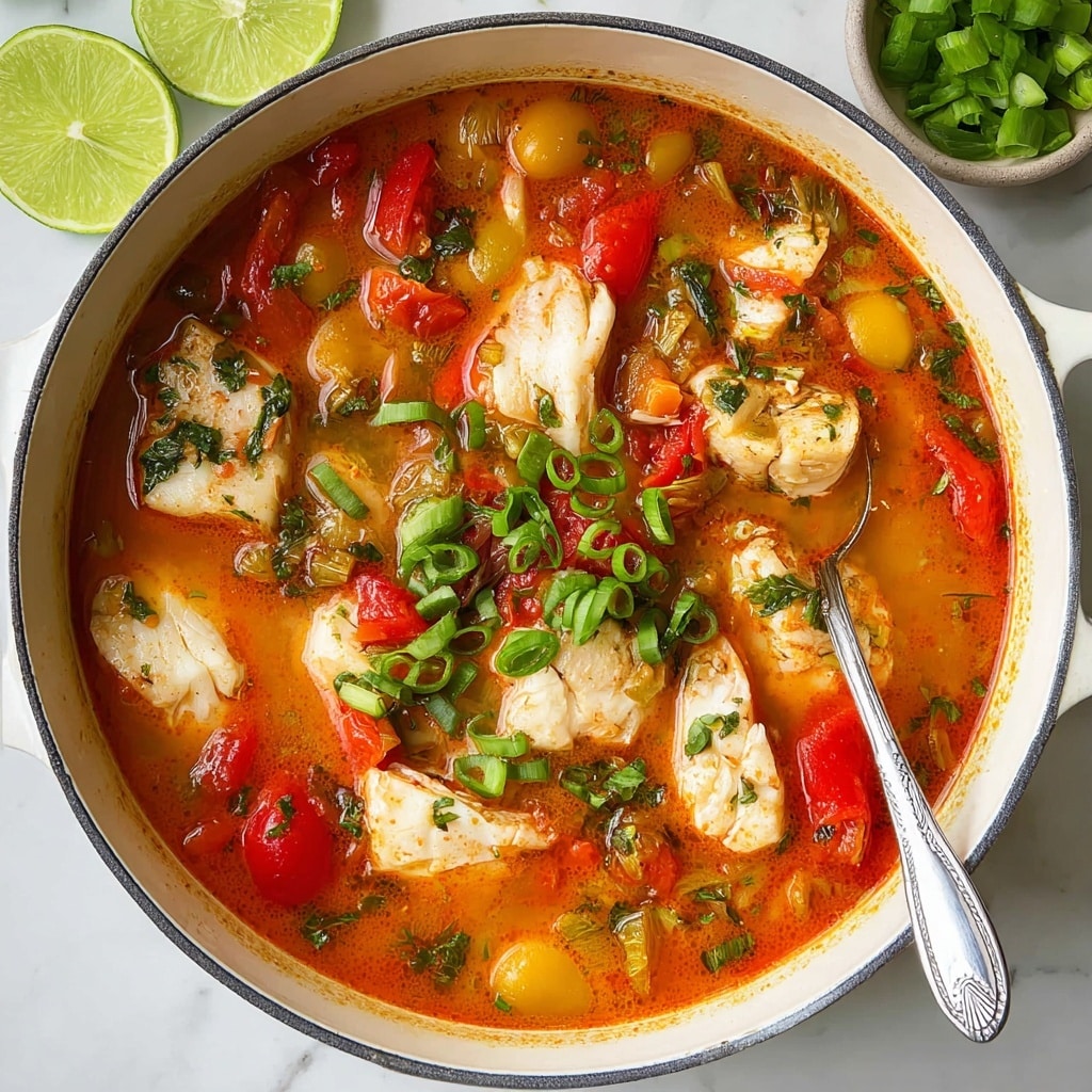 Easy Fish Stew with Paprika and Lime Recipe - Recipe Image