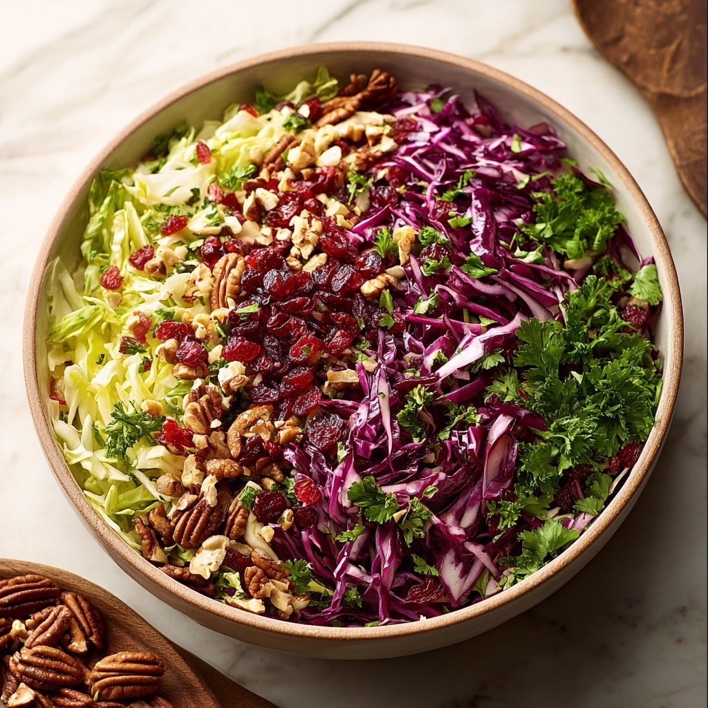 Cranberry Pecan Slaw Recipe - Recipe Image