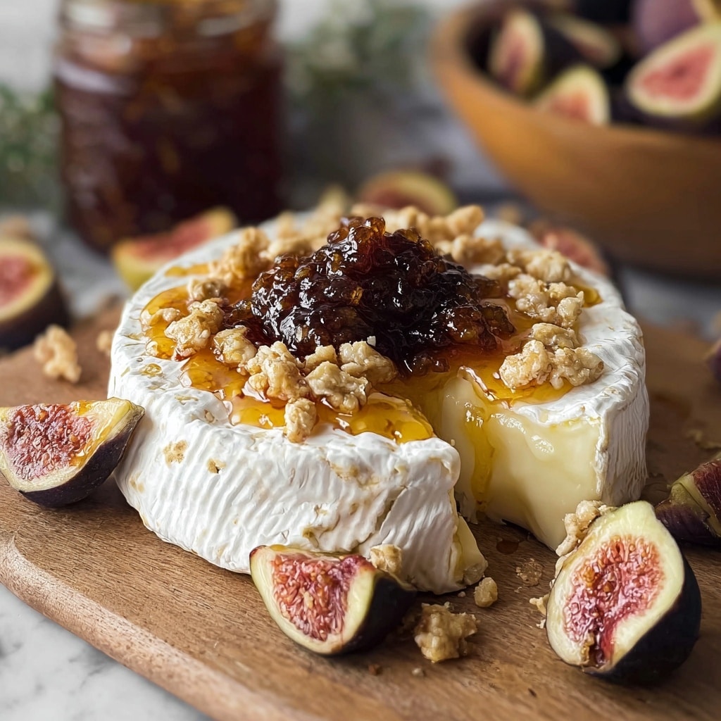 Boursin Cheese with Fig Jam and Pistachios: An Elegant Appetizer Recipe - Recipe Image