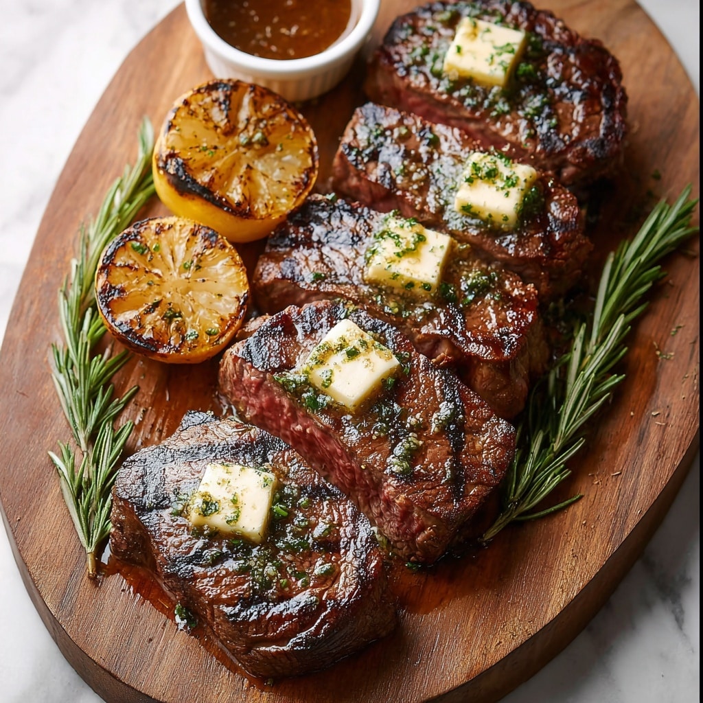 Grilled Tenderloin With Herb Butter and Seasoning Recipe - Recipe Image