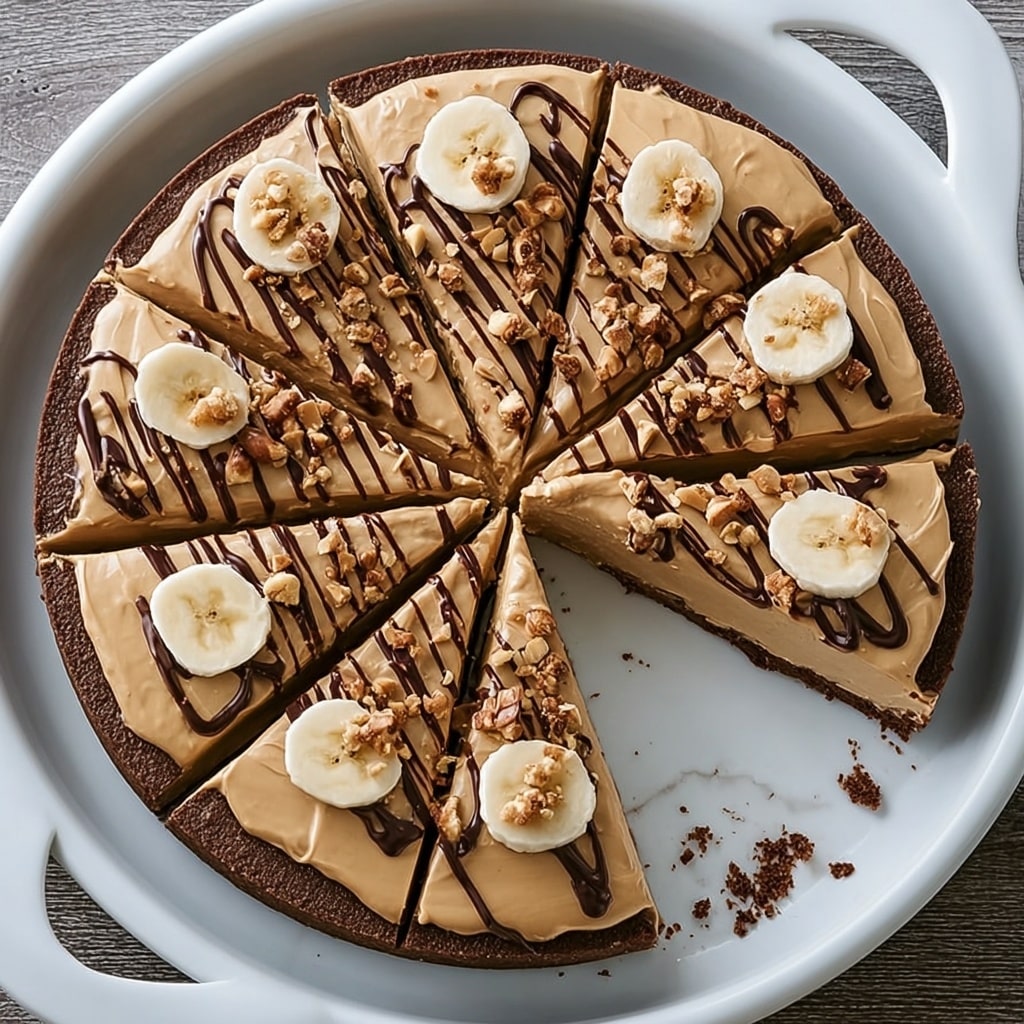 Peanut Butter Brownie Pizza Recipe - Recipe Image