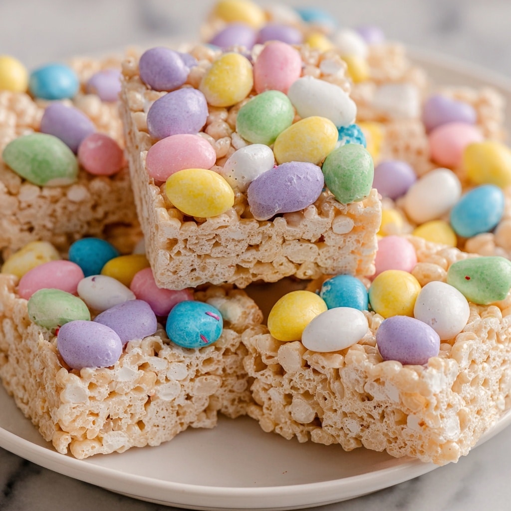 Easter Rice Krispie Bars Recipe - Recipe Image
