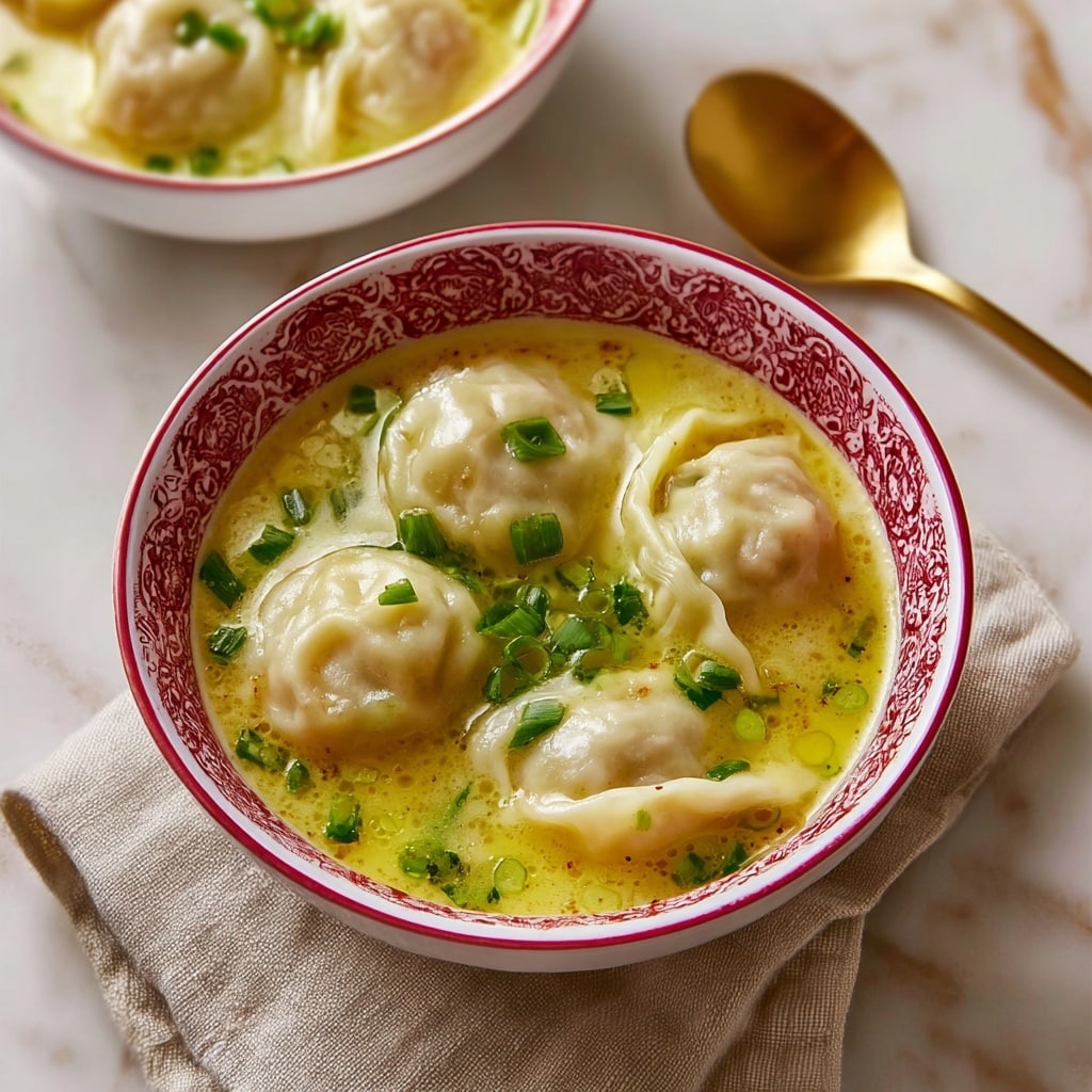 Wonton Egg Drop Soup Recipe - Recipe Image